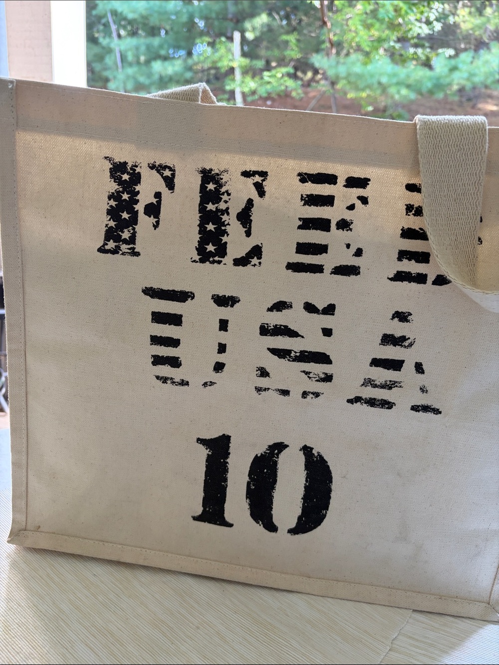 FEED Projects x City Harvest New York Feed 10” Canvas Tote Bag